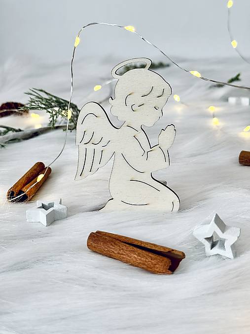 Dekorácie - Vianočné drevené ozdoby - 17902079_