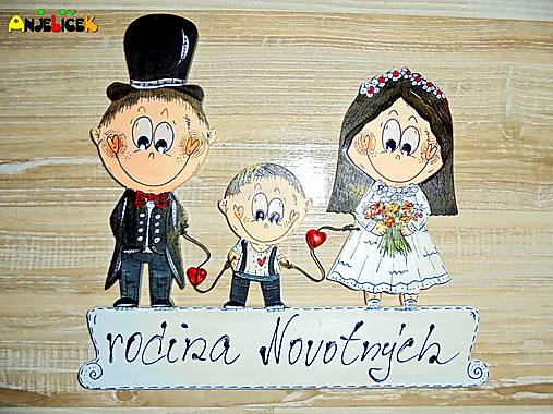 Tabuľky - Menovka - svadobná - 17902589_