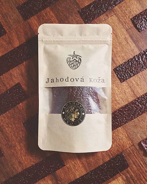 Jahodová koža s medom