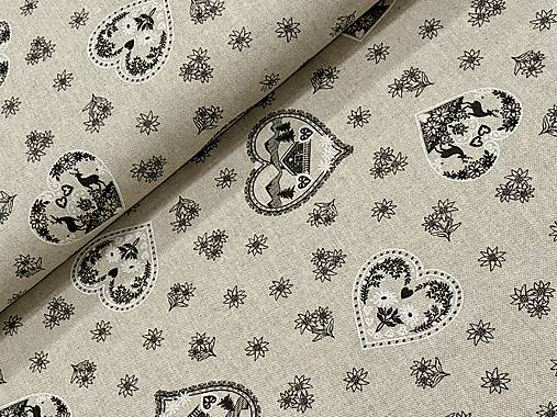 BAVLNA DEKOR / SRDIEČKA / ZIMA