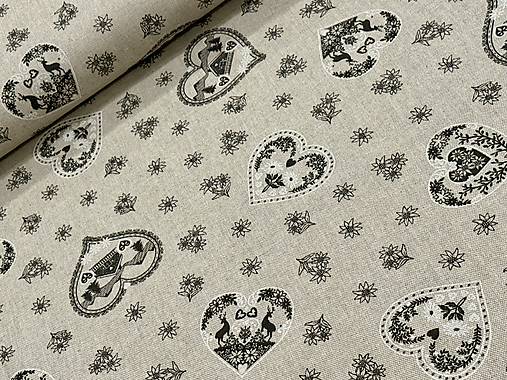 BAVLNA DEKOR / SRDIEČKA / ZIMA