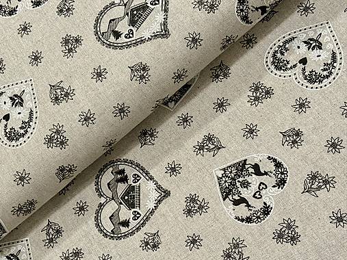 BAVLNA DEKOR / SRDIEČKA / ZIMA