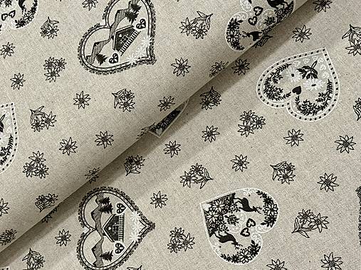 BAVLNA DEKOR / SRDIEČKA / ZIMA