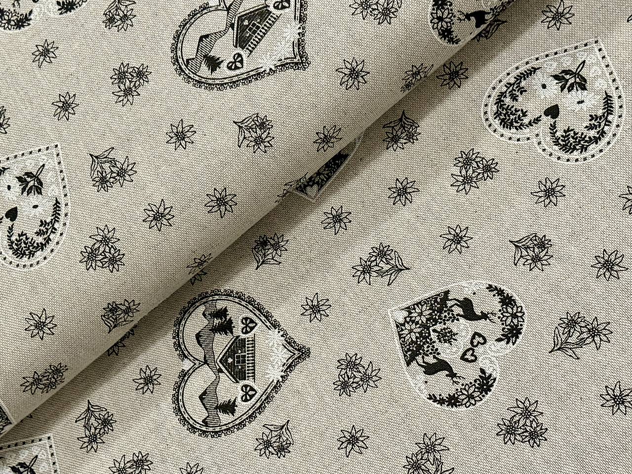 BAVLNA DEKOR / SRDIEČKA / ZIMA