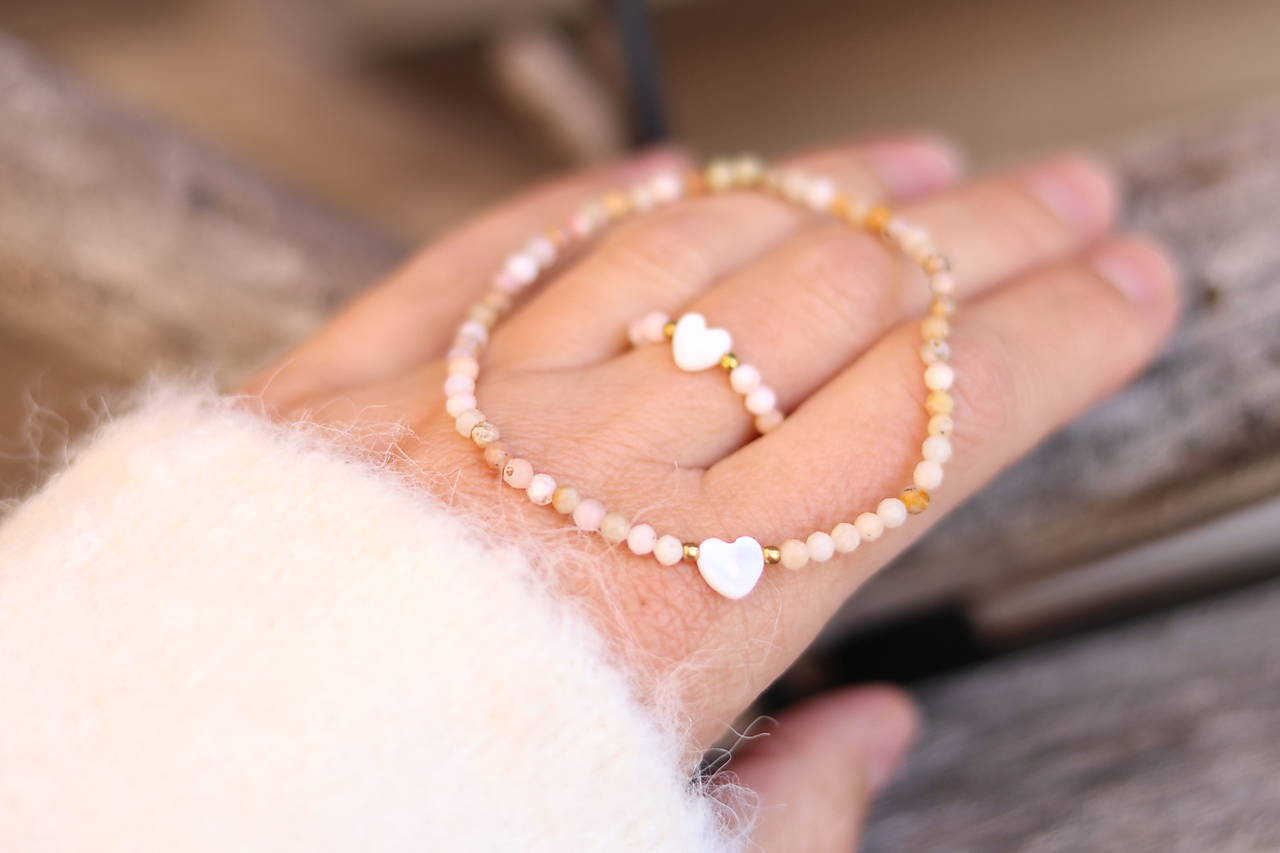 2-dielna súprava šperkov - opál