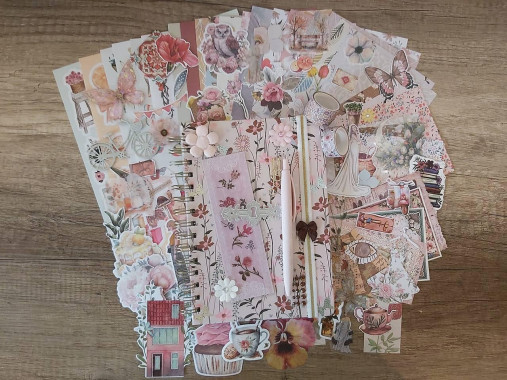 Papier - Kreatívny balíček shabby chic - 17902663_