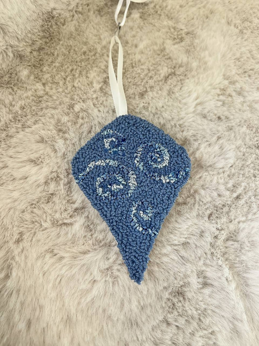 Vianočná ozdoba (Modrá - 22OM)