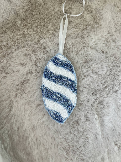 Vianočná ozdoba (Modrá - 22OM)