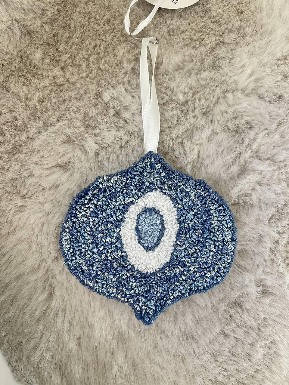 Vianočná ozdoba (Modrá - 22OM)