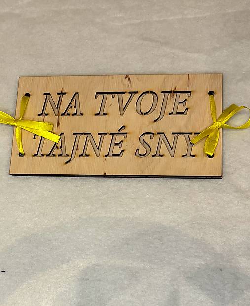 Papier - Obálka na peniaze: Na tvoje tajné sny - 17900227_