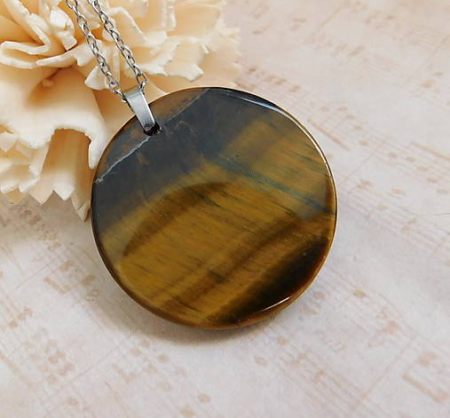 Pánske šperky - Tigrie oko - 17905484_