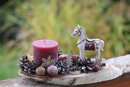 Svietidlá - Vianočný svietnik - 17903500_