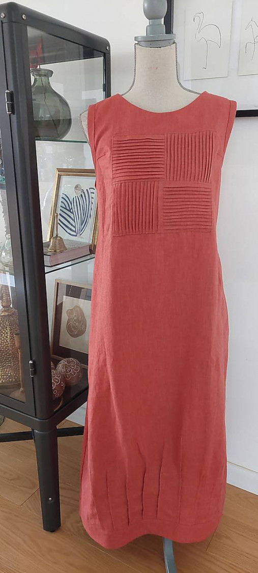 Šaty - Ľanové šaty Diane - 17905101_