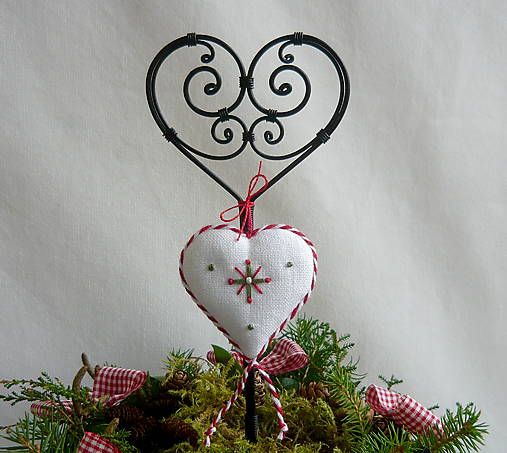 Dekorácie - Vianočný zápich 2. - 17903091_