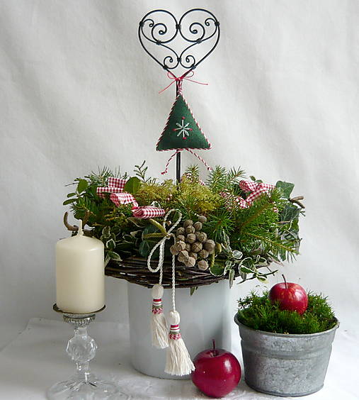 Dekorácie - Vianočný zápich  5. - 17903591_