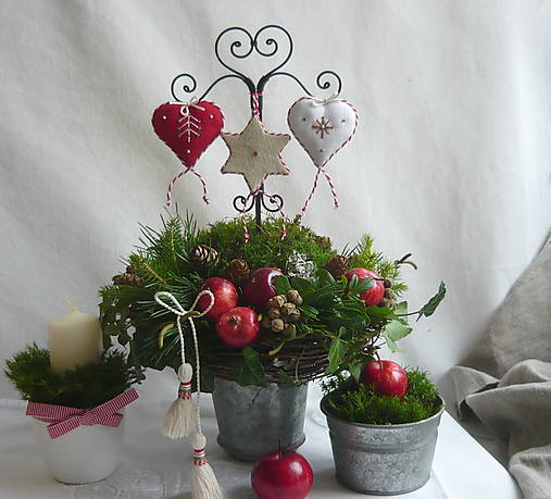 Dekorácie - Vianočný zápich  8. - 17903852_