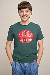 Dobrý obchod - Tričko Vysmej sa na to Glazed green- nová edícia (L) - 17905012_