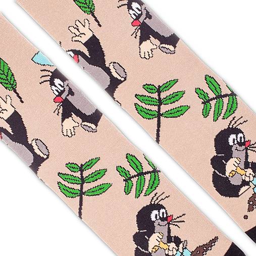 Ponožky Fusakle Krtek hnedý (dospelé)