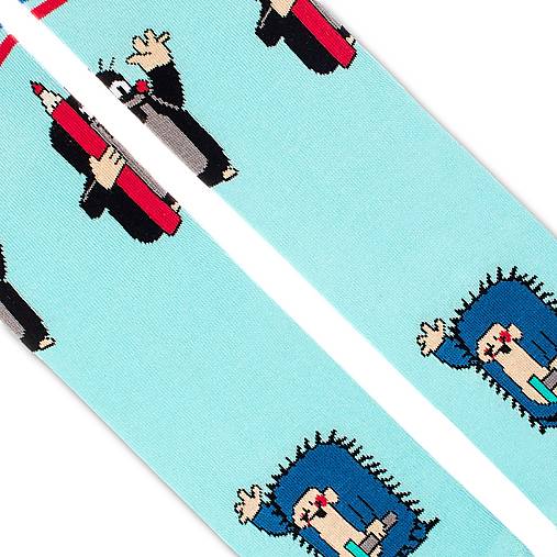 Ponožky Fusakle Krtek s pastelkou (dospelé)