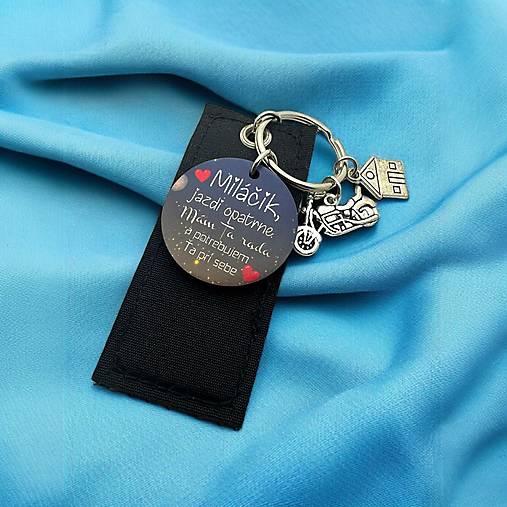 Kľúčenka Miláčik, jazdi opatrne!