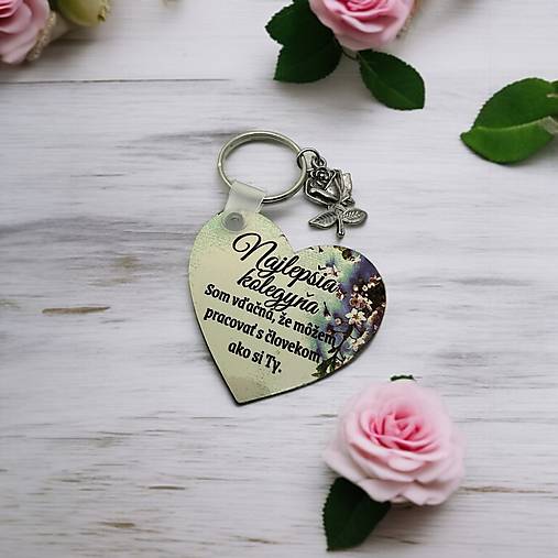 Najlepšia kolegyňa - kľúčenka