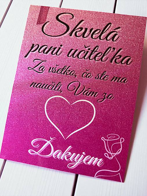 Tabuľka pre p.učiteľku ...