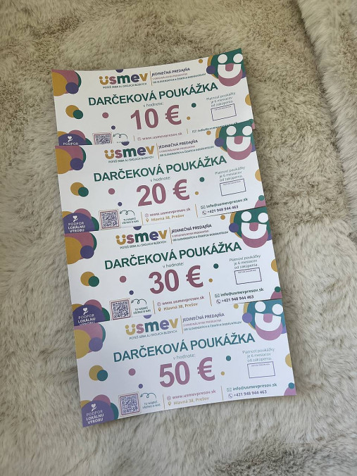 DARČEKOVÁ POUKÁŽKA