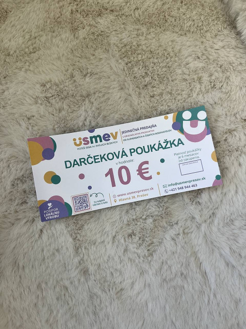 DARČEKOVÁ POUKÁŽKA