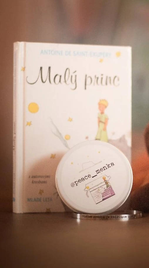 Vidieť srdcom je PRINCípom lásky- ružovo zlatý