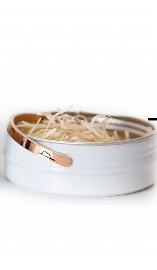 Vidieť srdcom je PRINCípom lásky- ružovo zlatý