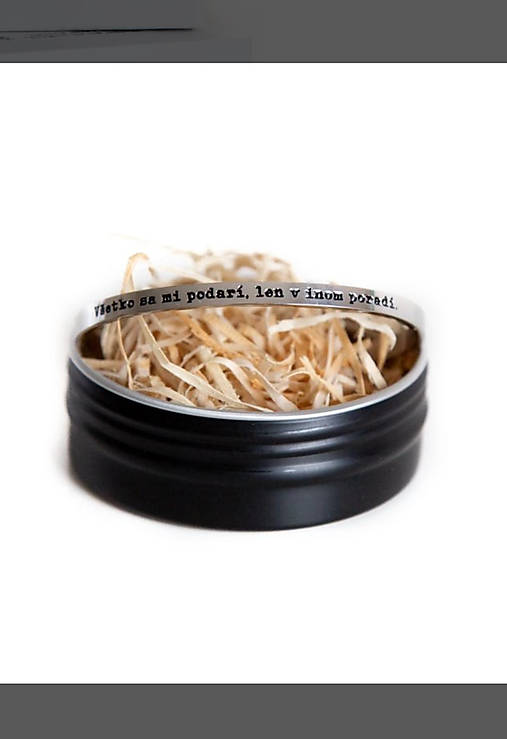 Všetko sa mi podarí, len v inom poradí - strieborný