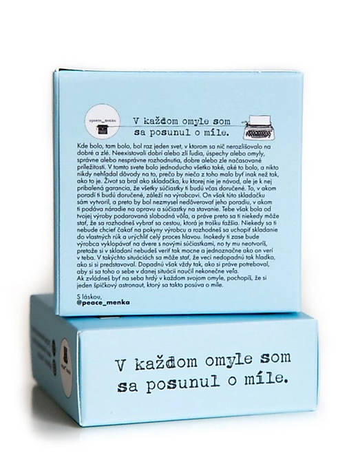 V každom omyle som sa posunul o míle