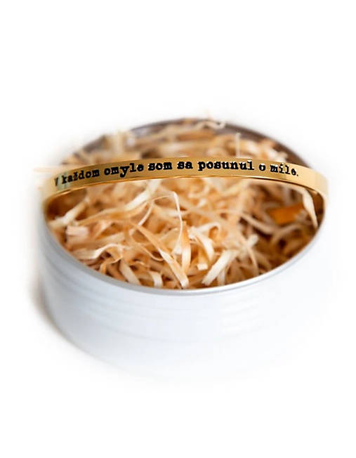 V každom omyle som sa posunul o míle