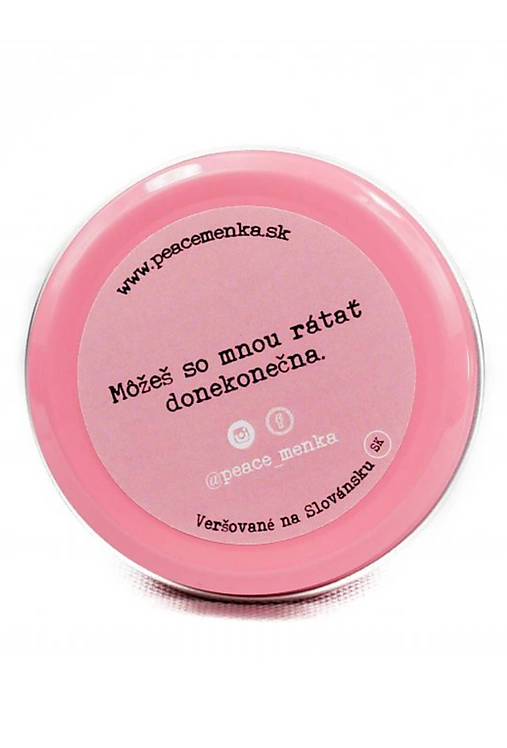 Môžeš so mnou rátať donekonečna - strieborny