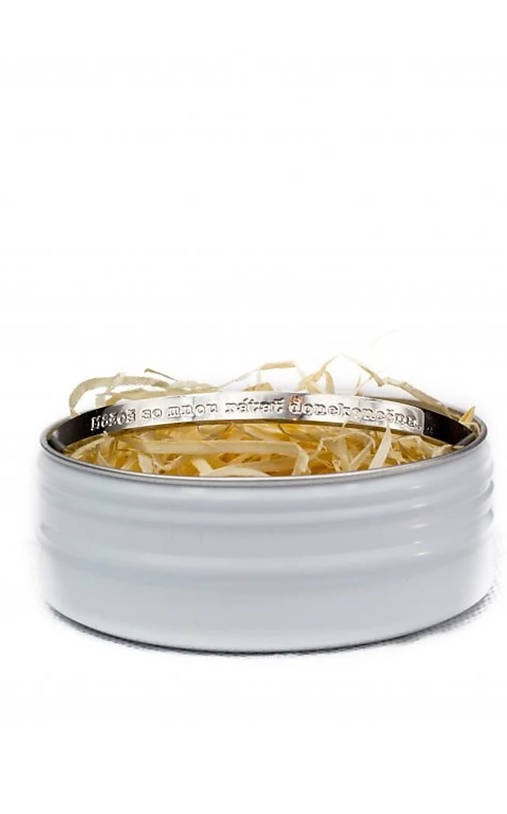 Môžeš so mnou rátať donekonečna - strieborny