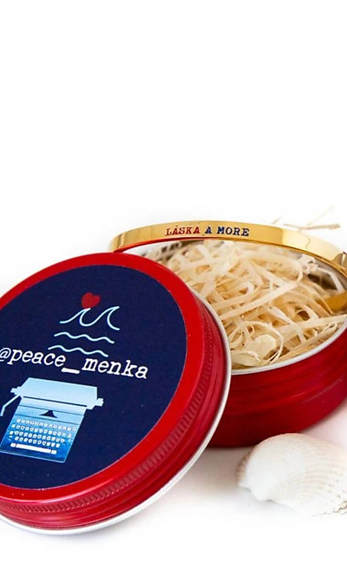 LÁSKA A MORE - zlatý