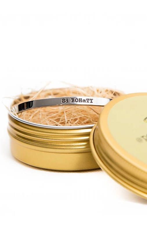 Si BOH a TY - strieborný