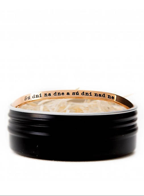 Sú dni na dne a sú dni nad ne - ružovo zlatý