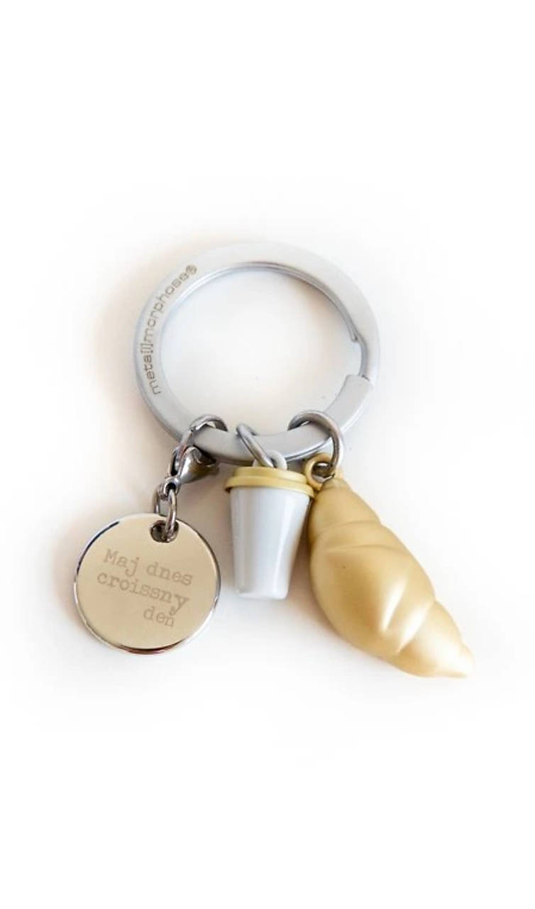 Kľúčenka: Maj dnes croissny deň.