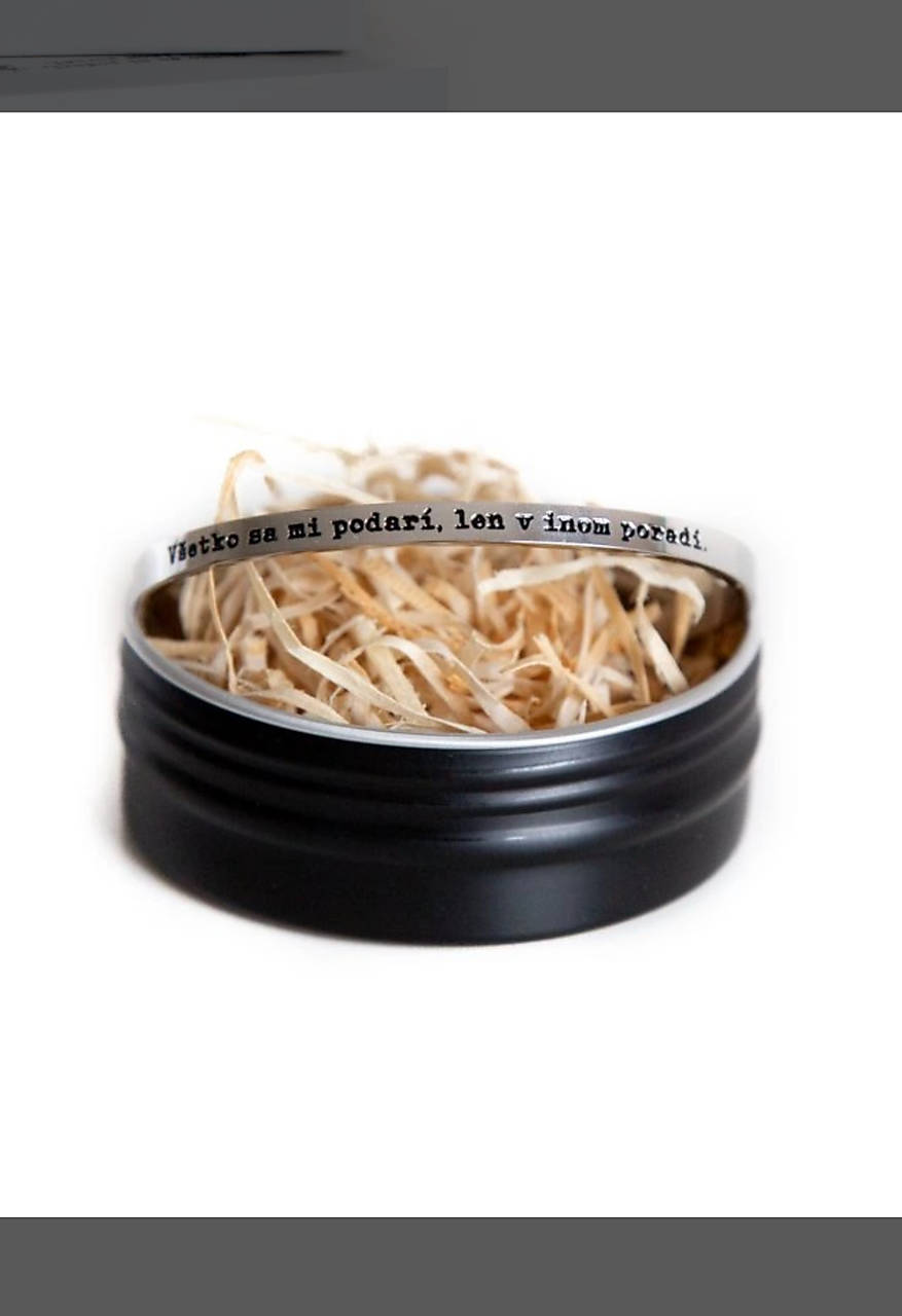 Všetko sa mi podarí, len v inom poradí - strieborný