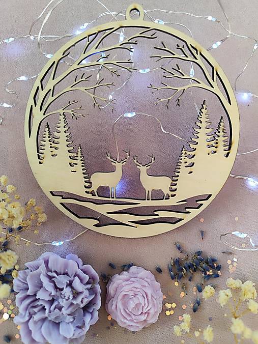 Dekorácie - Vianočná gule - 17903865_