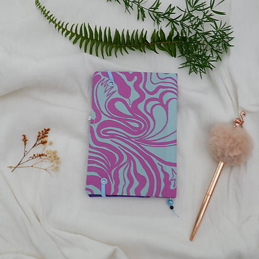 Diár  na rok 2026 TÝŽDENNÝ - A6 - fialový