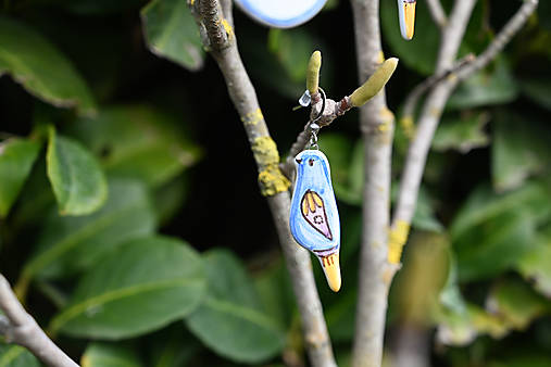 Náušnice - Náušnice vtáčik - 17907318_