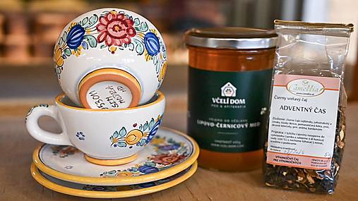 Nádoby - Vianočný čas pri šálke čaju - 17907633_