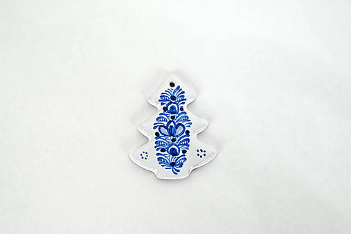 Dekorácie - Vianočná ozdoba stromček - 17908414_