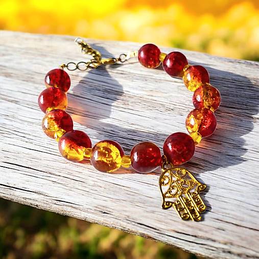 Náramky - Náramok - Hamsa - 17908002_