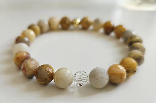 Náramky - Achát alashan - 17907797_