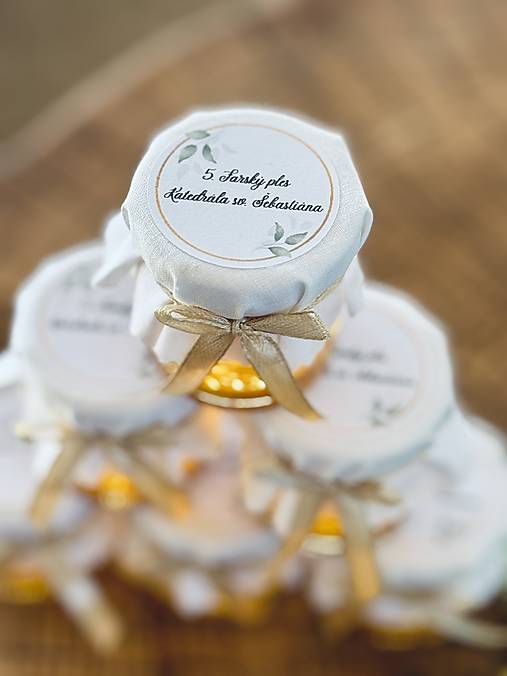 Darčeky pre svadobčanov - Sladké poďakovanie na ples - 17906431_