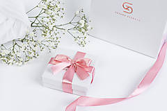 Náušnice - náušnice Zoja biele - 17907703_