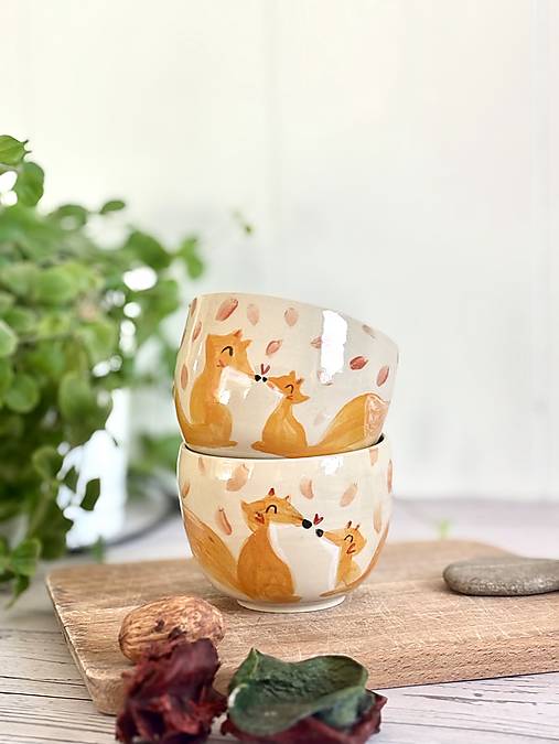 Limitovaný pohárik Líštičky